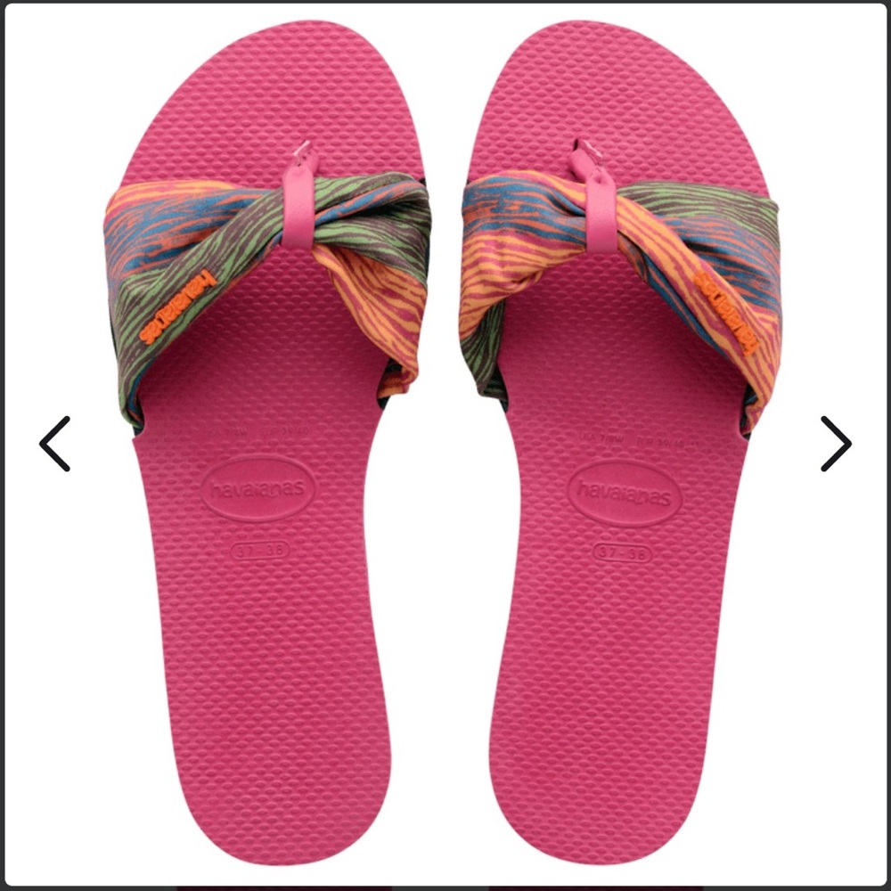 New Havaianas  You St. Tropez Sandals flip flops Size  7